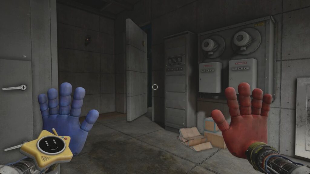 Secret wall in the basement of The Dollhouse. 