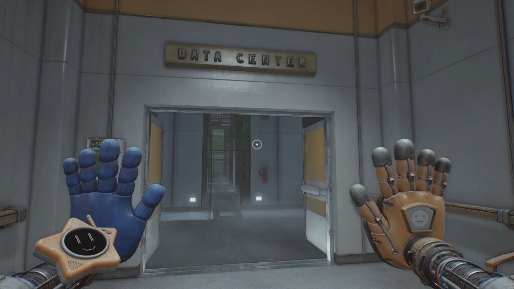 Entrance to the Data Center room. 