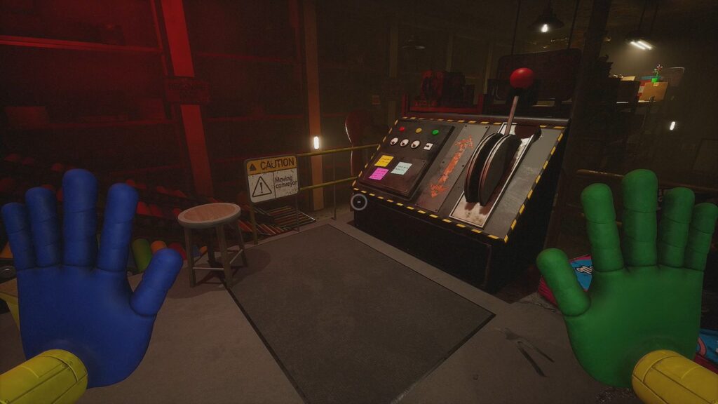 The power lever in the Rejected Toys Room. 