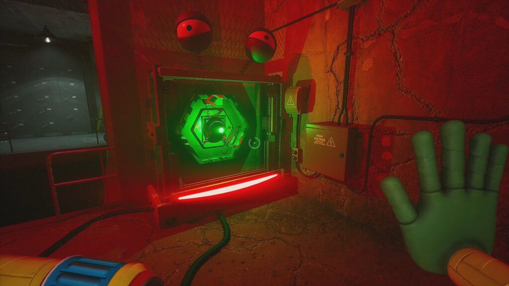 Green Hand Socket in Room C4.