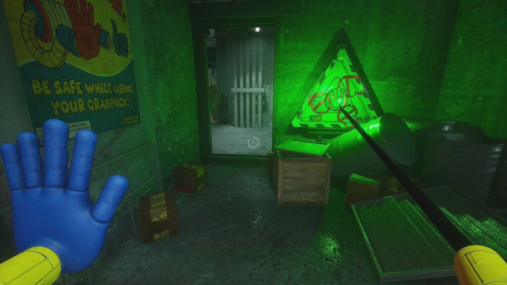 Green Hand Plug in Room C4.