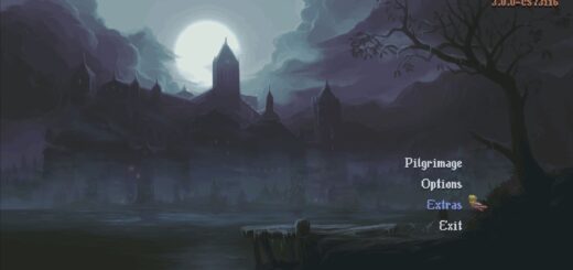 Castle in the Mist Main Menu background in Blasphemous 2.