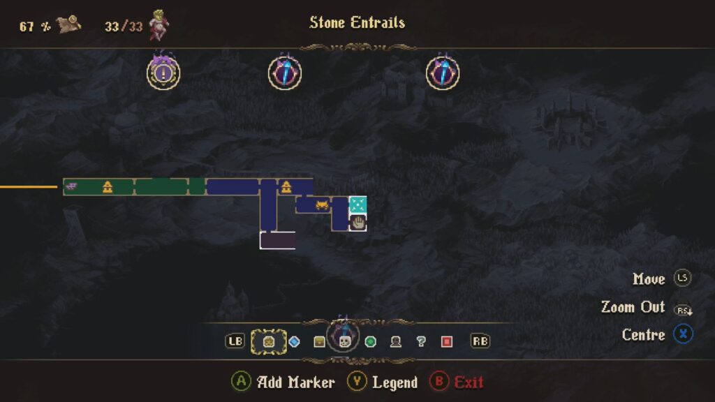 Map location of A Piece of Cracked Ceramic in Usurped Halls.