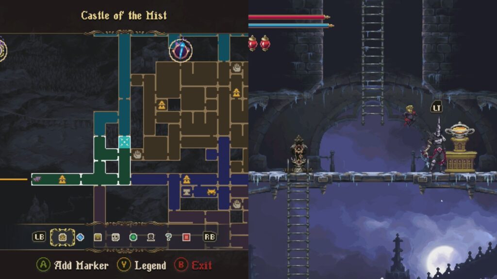 A Mark of The Embrujo located in Castle of the Mist.