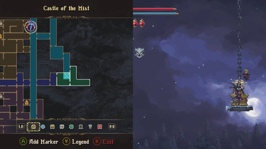 A Mark of The Embrujo located in Castle of the Mist.