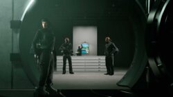 Artwork showing inside The Kortz Heist Vault in GTA Online.