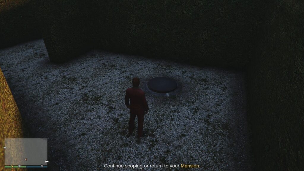 The Sewer Entry Point in The Kortz Center Heist.