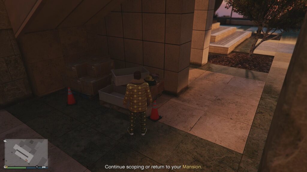 Manhole Key spawn location near the Hedge Maze stairs.