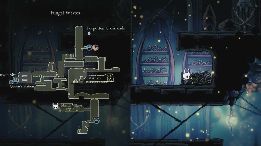 Mantis Claw location in Mantis Village.