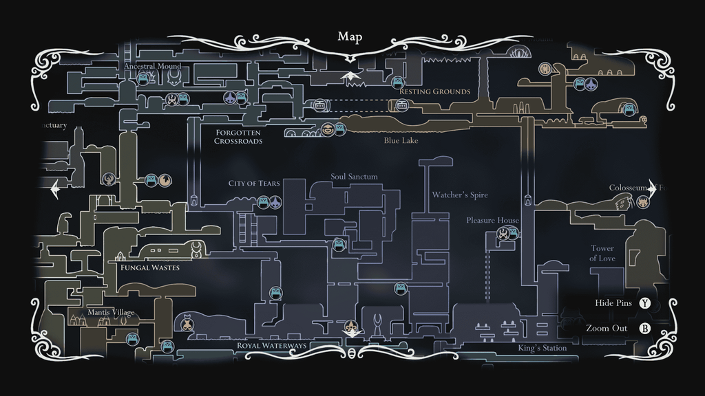 Map of Soul Sanctum. 