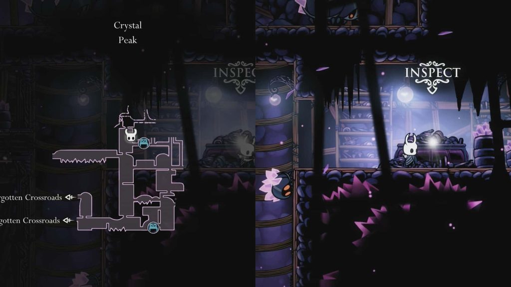 The Shopkeeper's Key location in Crystal Peak. 