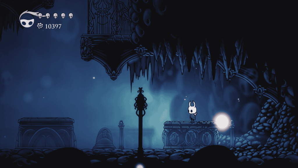 Breakable tomb in Resting Grounds.