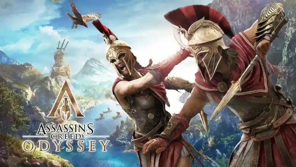 Assassin's Creed Odyssey logo.