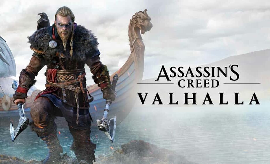Assassins' Creed Valhalla logo artwork.