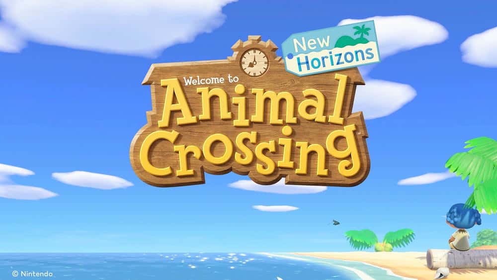 Animal Crossing New Horizons artwork/logo.