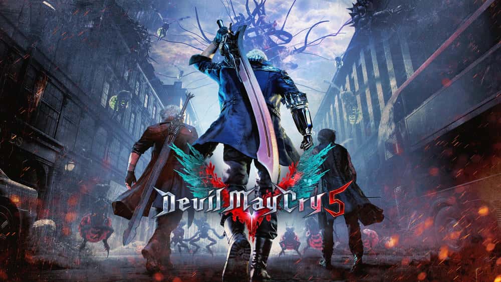 Devil May Cry 5 logo/artwork.
