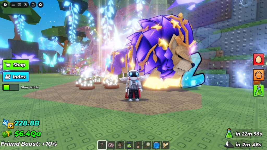 The Enchanted Forest Celestial Sunlion and eggs.