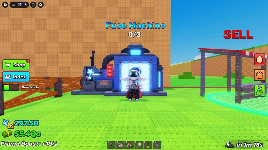 The Fuse Machine in Spawn. 