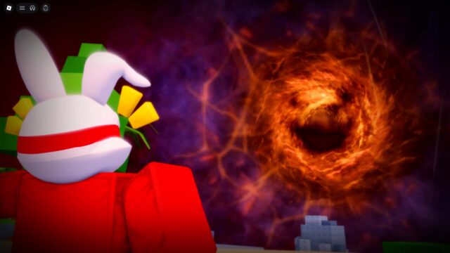 Halloween Dimension portal cutscene screenshot.