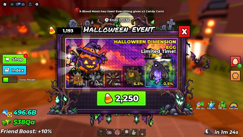 The Halloween Dimension Egg.