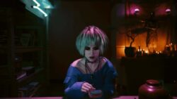 Misty in Cyberpunk 2077.