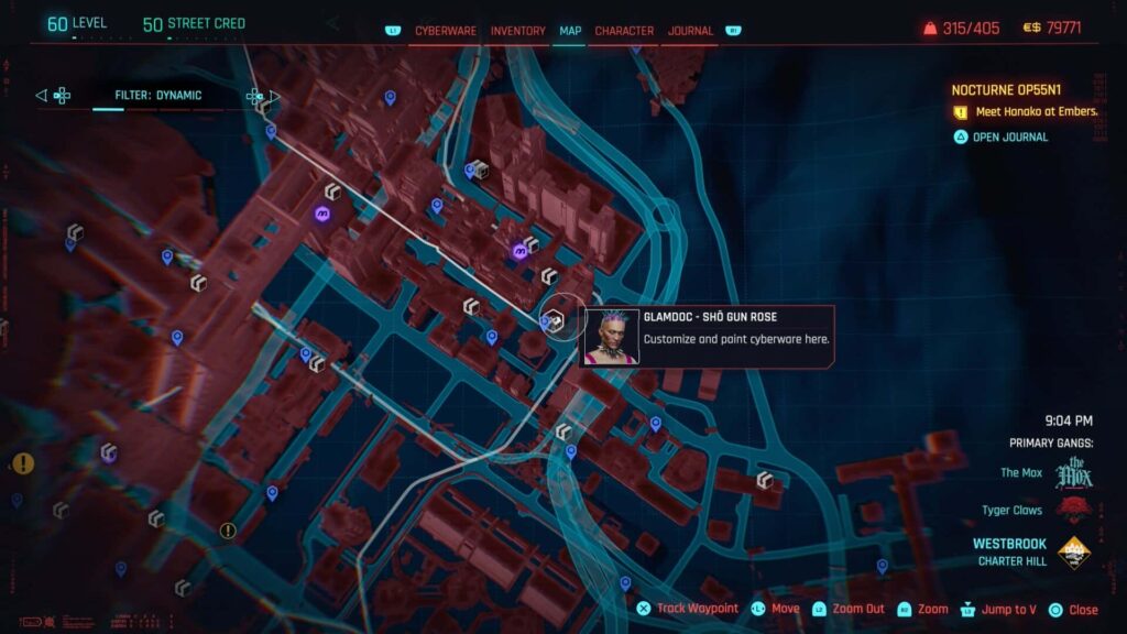 Glamdoc Shō Gun Rose location. 
