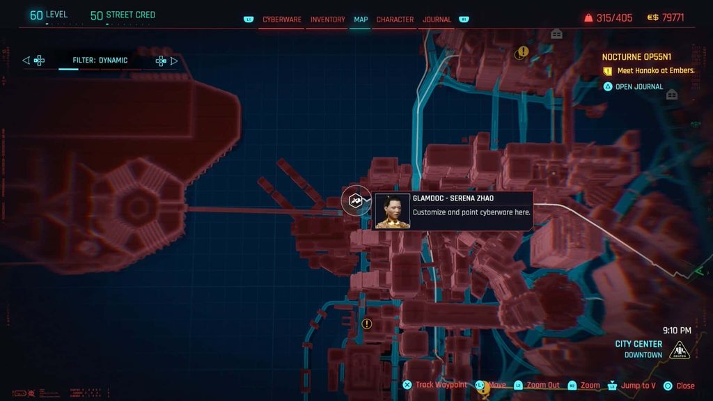 Glamdoc Serena Zhao location. 