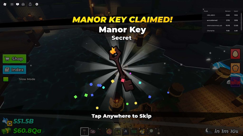 The Manor Key.
